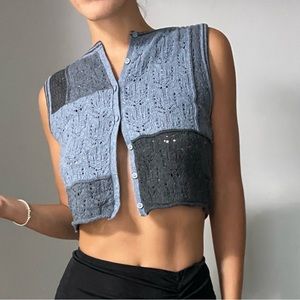 American Eagle button down knit vest